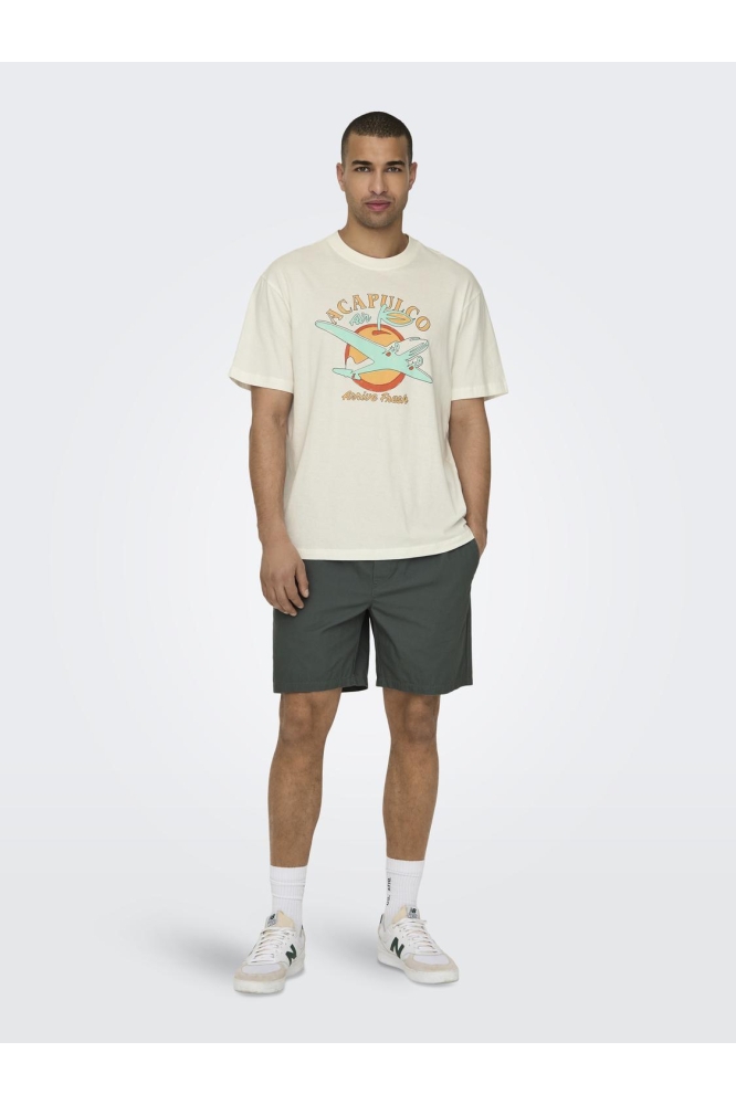 ONSTEL LIFE 0119 SHORTS NOOS 22027949 Balsam Green